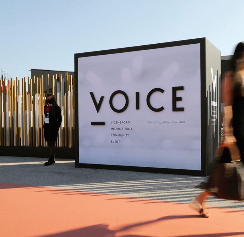 Settembre 2020: VicenzaOro diventa Voice