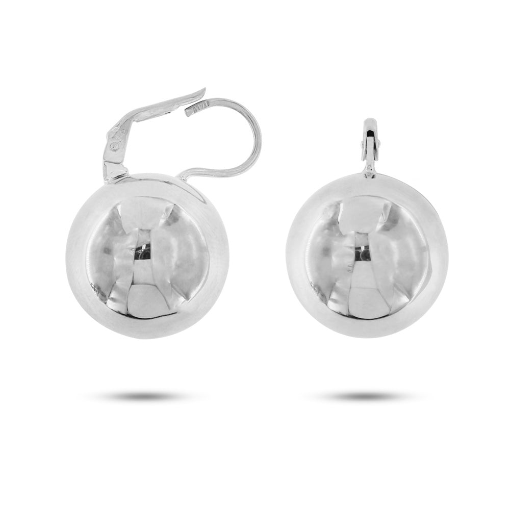 Orecchini Pendenti Con Catena E Sfere Azzurre In Vetro Di Murano E Arg – Linea Italia Gioielli - Foto 6