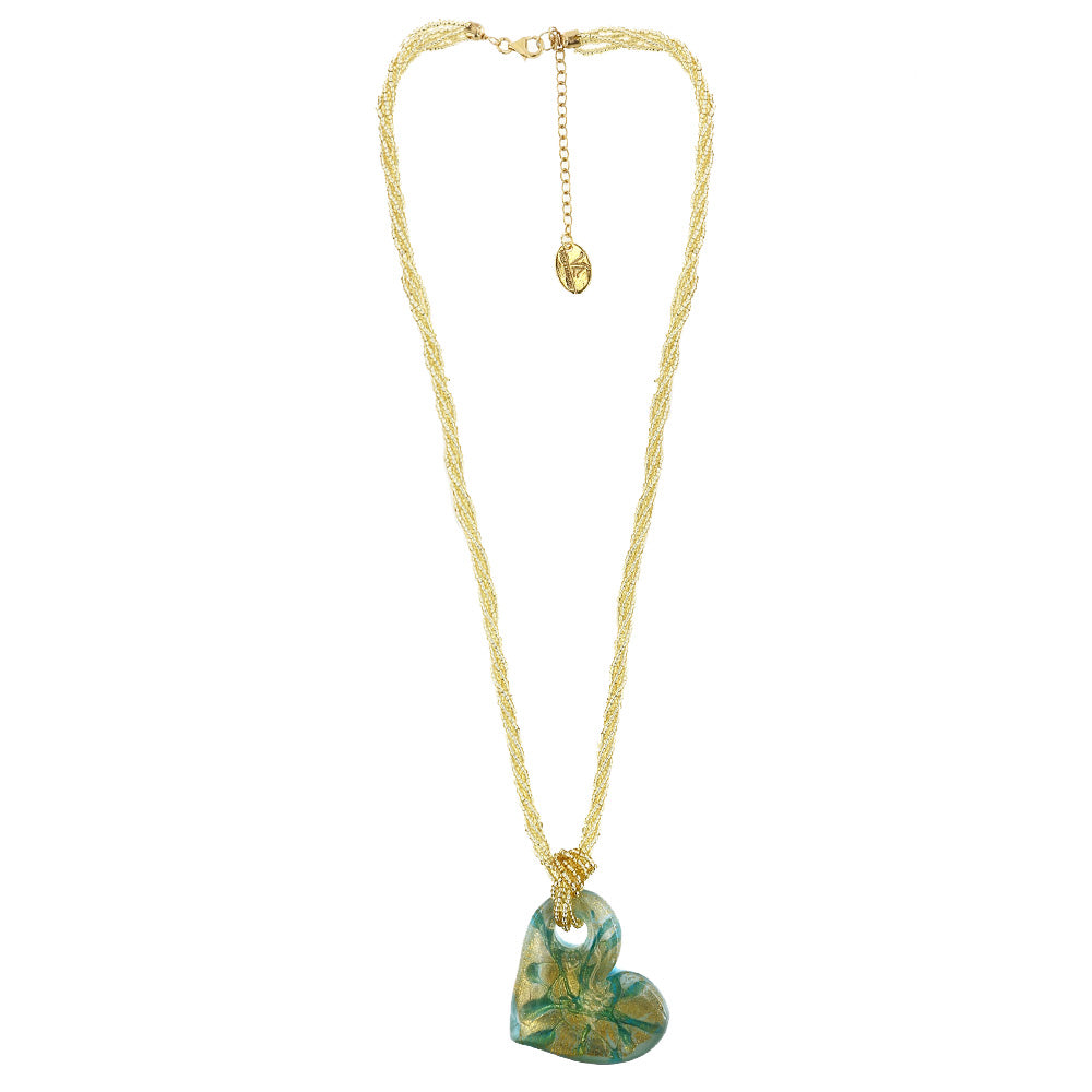 Collana Girocollo Donna in Vetro di Murano e Argento 925 Collana Girocollo Donna in Vetro di Murano e Argento 925