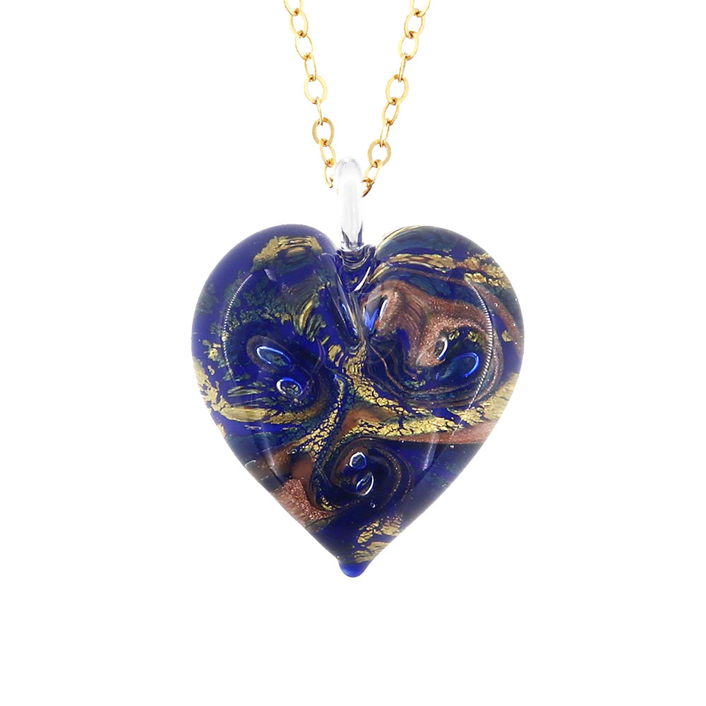 DEPHINI - Collana Cuore Argento 925 Per Donna, Ciondolo Con Zirconia DEPHINI - Collana Cuore Argento 925 Per Donna, Ciondolo Con Zirconia
