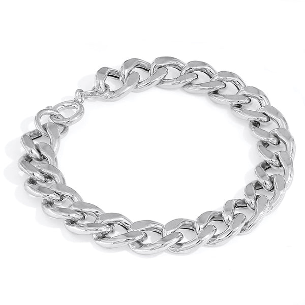 Spago 925 argento doppia fibbia di sicurezza bracciale in argento Sterling perso Spago 925 argento doppia fibbia di sicurezza bracciale in argento Sterling perso