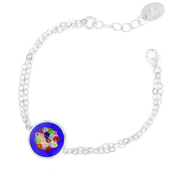 Venetiaurum - Bracciale per Donna con Perle in Vetro Originale di Murano e argento 925 - Gioiello made in Italy certificato Venetiaurum - Bracciale per Donna con Perle in Vetro Originale di Murano e argento 925 - Gioiello made in Italy certificato
