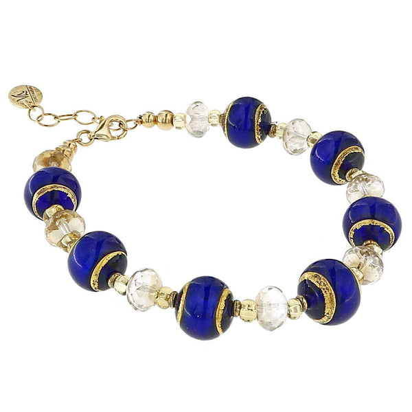 Venetiaurum - Collana Multifilo per Donna Con Medaglione In Vetro Venetiaurum - Collana Multifilo per Donna Con Medaglione In Vetro