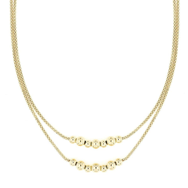 Collana da Uomo in Argento 925 con Piastrina e texture a Rombi Mabina