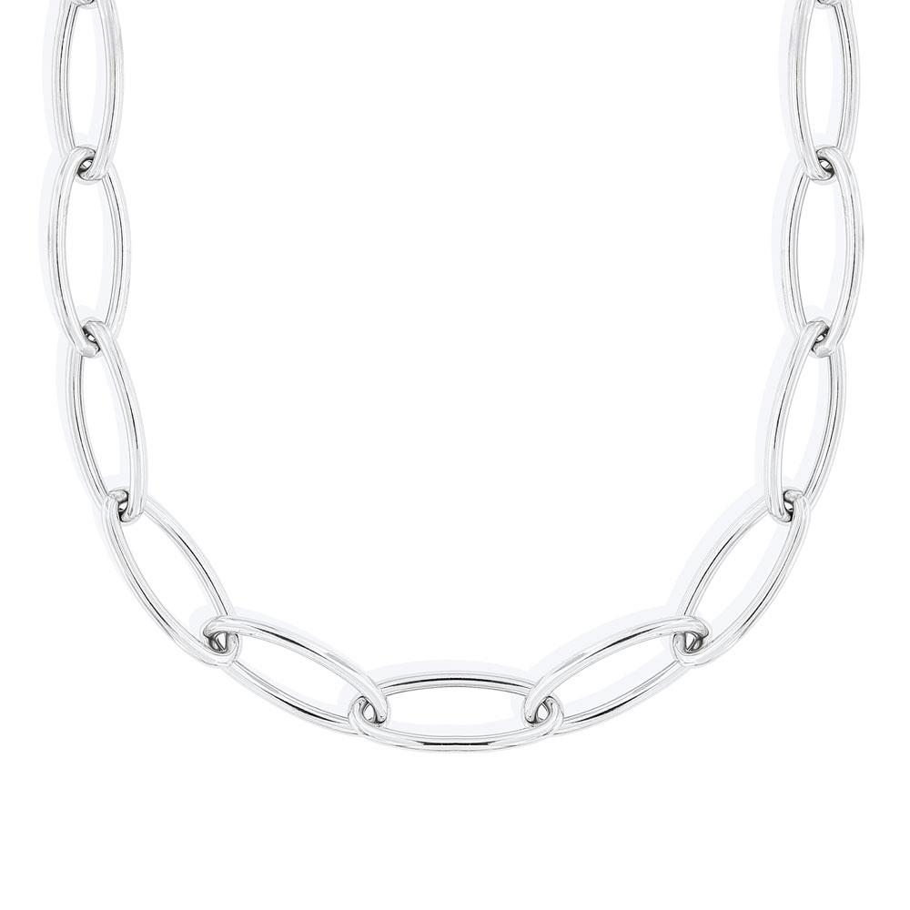 Collana catena in argento – Linea Italia gioielli