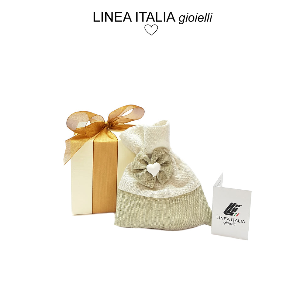 Collana Donna Rosario Girocollo in Argento 925 e Pietre Colorate - CL0008AR | linea Italia