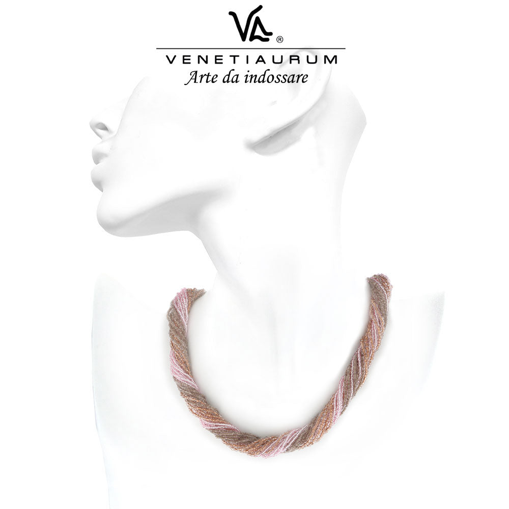 Collana Lunga Multipla Bocar - Perline E Legno, Confezione Regalo, Per Donne E Ragazze - Foto 1