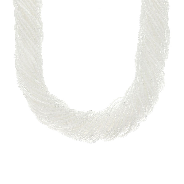 Collana donna Venetiaurum Millefili in Conteria Bianca e Argento