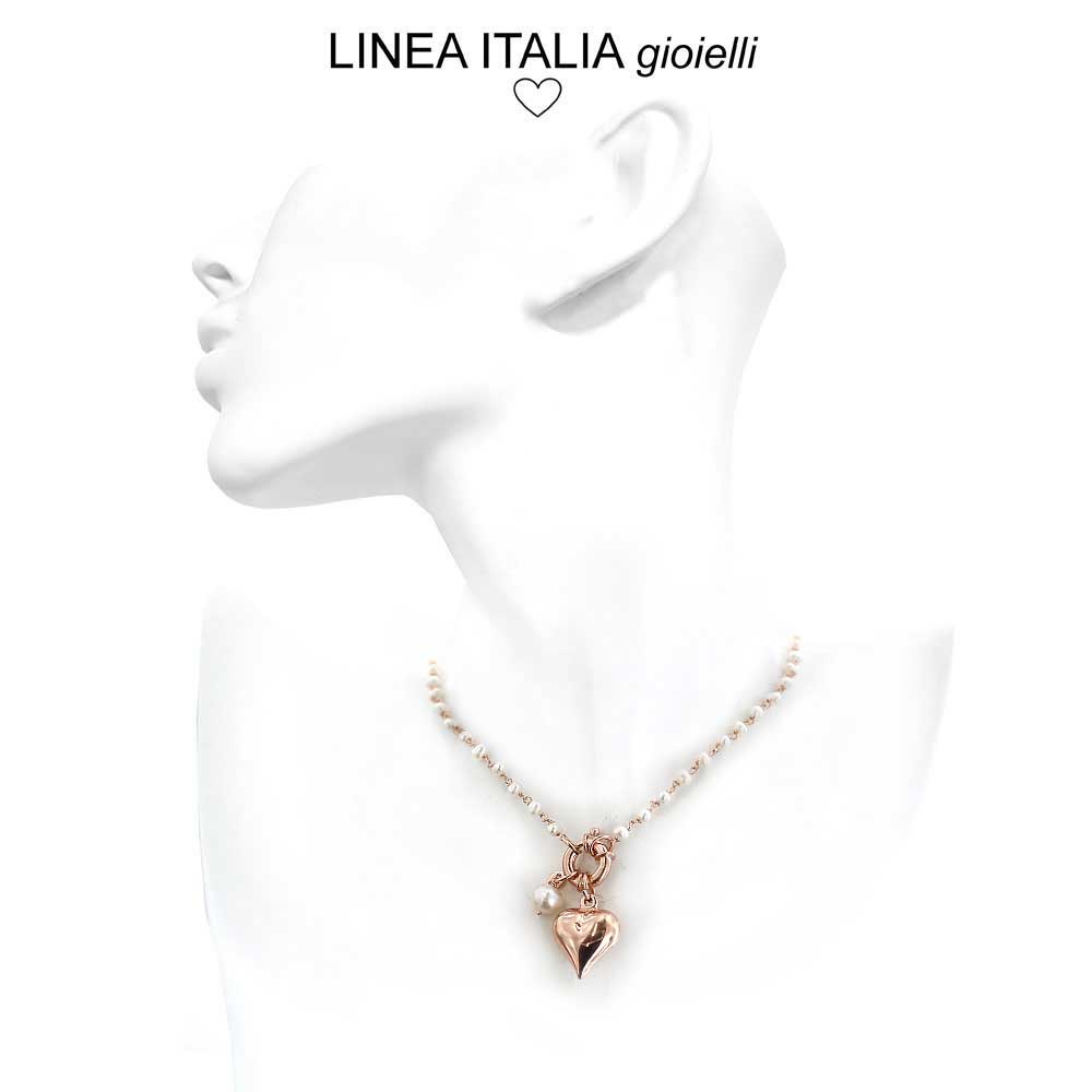 Mikovivi Collana di Perle a Strati per Donna, Collana Delicata Mikovivi Collana di Perle a Strati per Donna, Collana Delicata