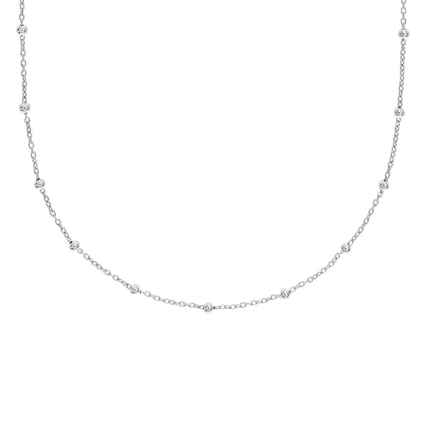 Tuscany Silver Collana Donna In Argento 925 Con Pendente CZ – Lunghezza 44,5 Cm, Ipoallergenica, Regalo In Scatola Lusso