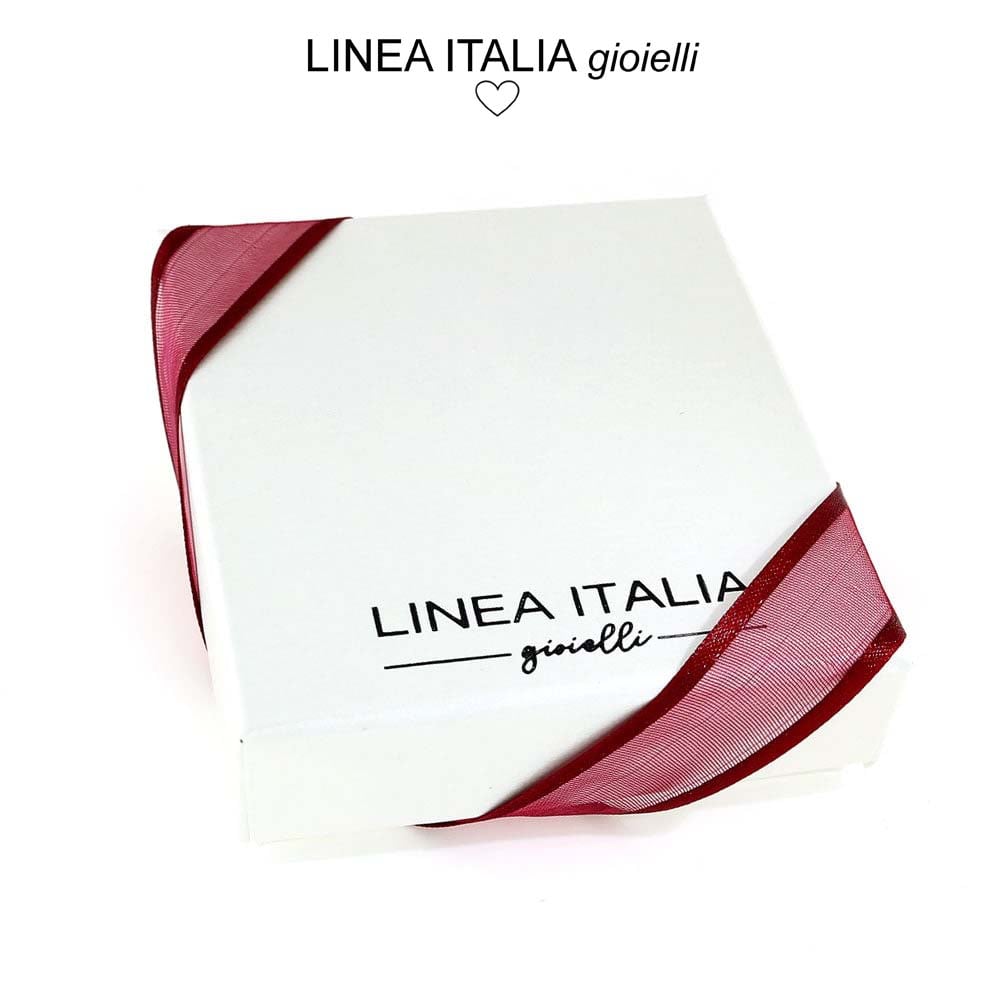 Orecchini Iniziale Argento 925 ChicSilver - Lettera A-Z Con Zirconi, Confezione Regalo Inclusa