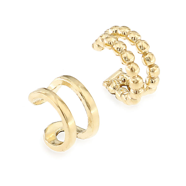 MACACHII Orecchini Donna Argento 925 Placcati Oro 14K - Set 3 Paia Orecchini a Lobo, Cerchio, Helix - Anallergici, Idee Regalo Gioielli per Piercing Multipli MACACHII Orecchini Donna Argento 925 Placcati Oro 14K - Set 3 Paia Orecchini a Lobo, Cerchio, Helix - Anallergici, Idee Regalo Gioielli per Piercing Multipli