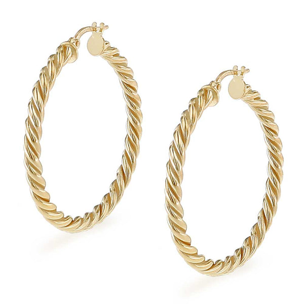 Orecchini Cerchio da Uomo in Oro 18 Carati Spessore: 1,50 Diametro interno: 7 mm Finitura Orecchini Cerchio da Uomo in Oro 18 Carati Spessore: 1,50 Diametro interno: 7 mm Finitura