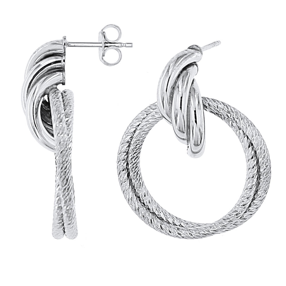 Orecchini a cerchio a cerchio grande in argento sterling 925 liscio 50MM per le donne Regali di Natale di gioielli di moda per feste di fidanzamento di nozze  36