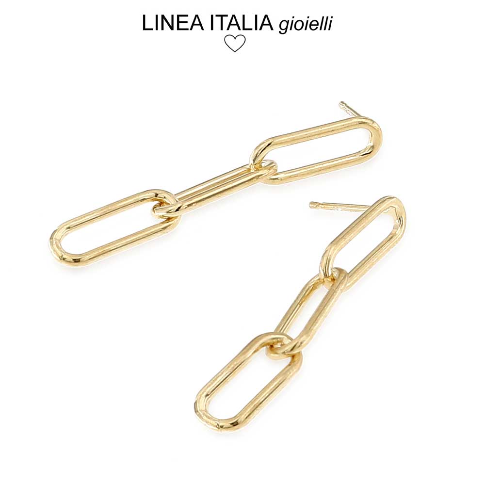 Orecchini Catena In Gold Filled Mm. 48 40 X2 - Perles & Co - Foto 10