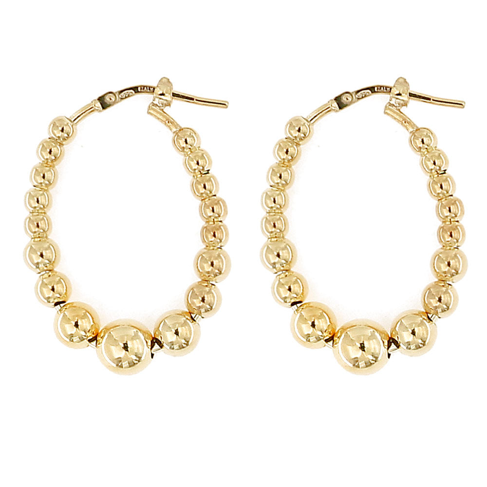 20 Orecchini A Bottone Placcati Oro 18K - Ø12mm, Con Dadi, Per Creazione Gioielli Fai Da Te - Foto 2