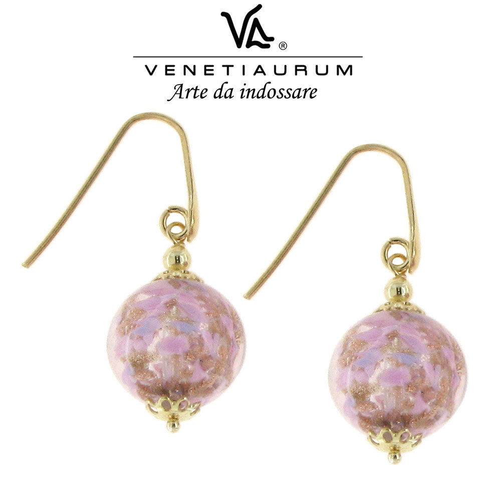 Perla Cuore In Vetro Di Murano 16 Mm. Vetro Rosa E Foglia Argento Sommersa E Foro Passante Per Bigiotteria Perla Cuore In Vetro Di Murano 16 Mm. Vetro Rosa E Foglia Argento Sommersa E Foro Passante Per Bigiotteria