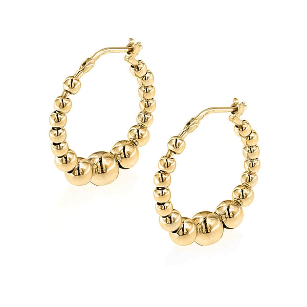 3 Paia Orecchini Argento 925 A Cerchio - Set Anallergico Oro Placcato 14K Per Donna - Foto 11