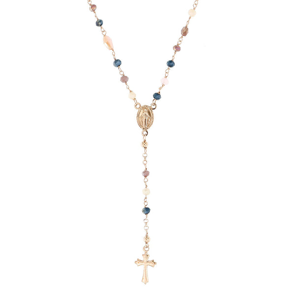 Rosario in argento con pietre nere Rosari | vendita online Semprini Rosario in argento con pietre nere Rosari | vendita online Semprini