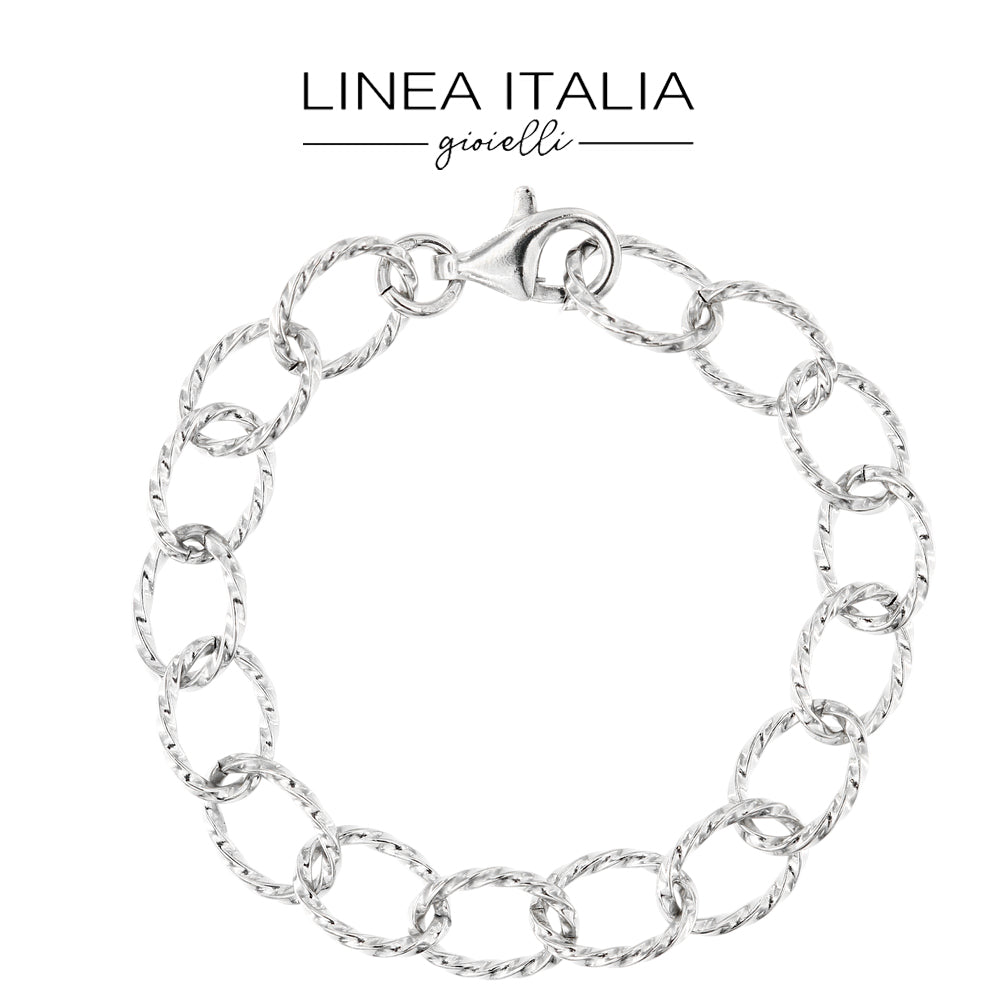 Bracciale con catena a palline in argento 925, ciondolo pendente Mo... | su Bracciale con catena a palline in argento 925, ciondolo pendente Mo... | su