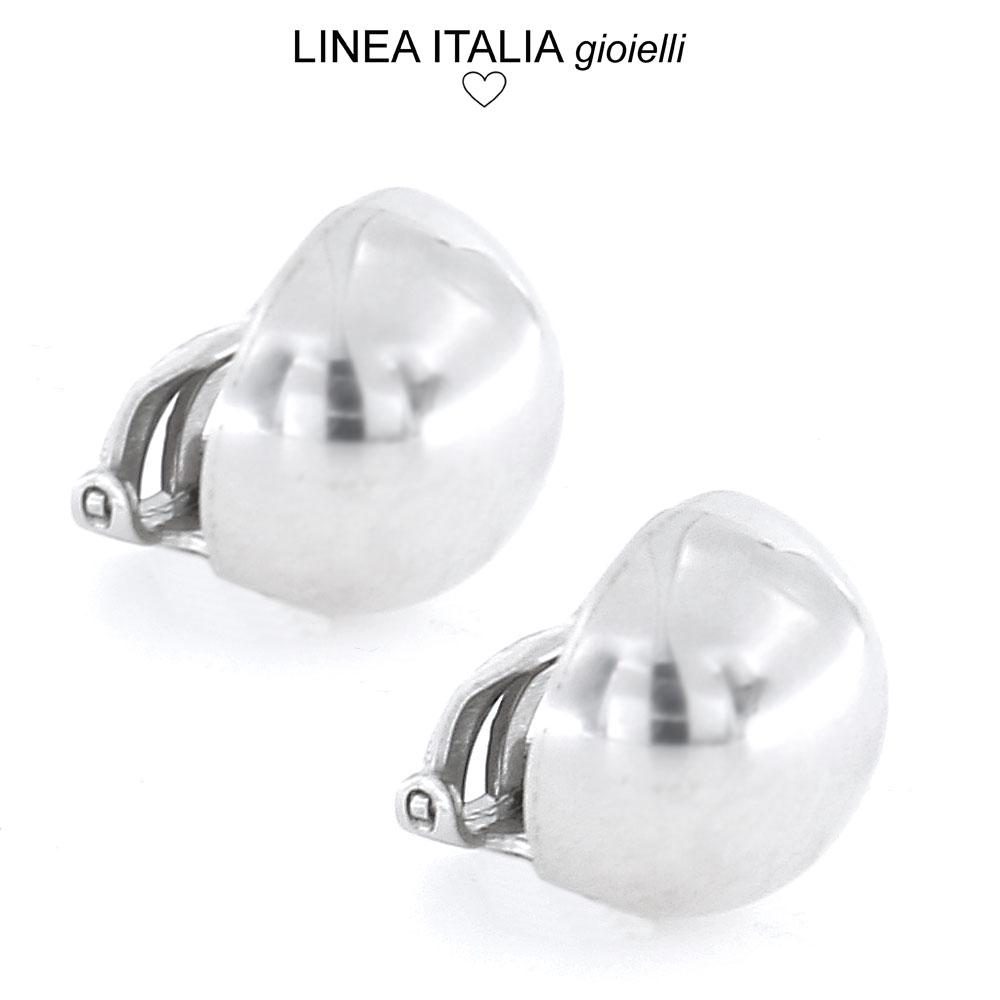 Cami Di Bello London Orecchini A Clip Con Cristalli | Argento Dorato, Per Orecchie Non Forate | 1.7x5.5 Cm Con Cuscini In Gomma