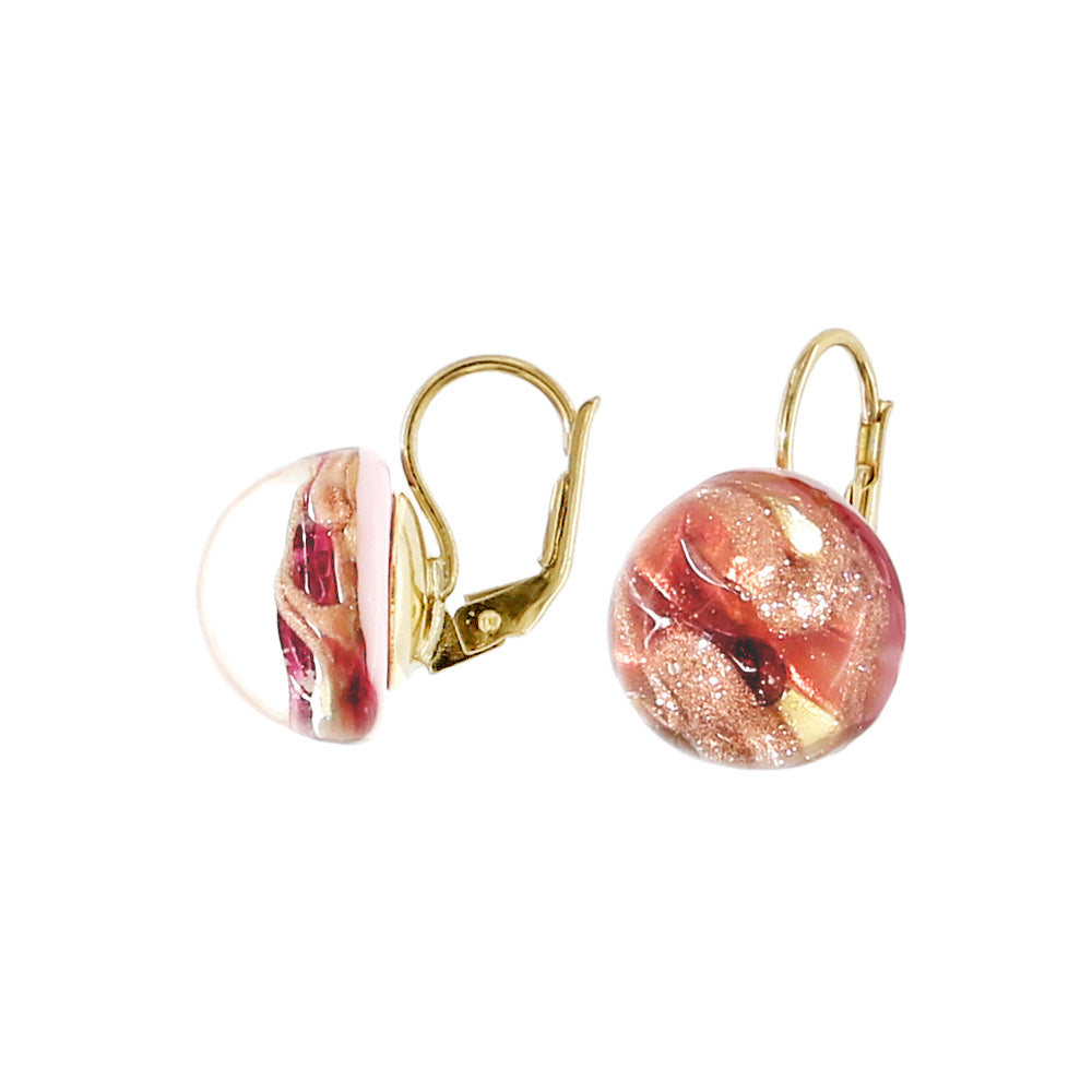 Orecchini Chic in pietra di luna placcati in oro rosa Orecchini Chic in pietra di luna placcati in oro rosa