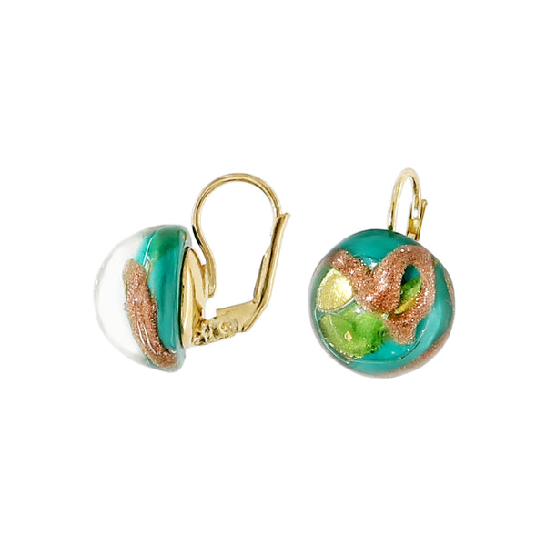 Perle vetro Murano a forma di cuore in mille colori Perle vetro Murano a forma di cuore in mille colori