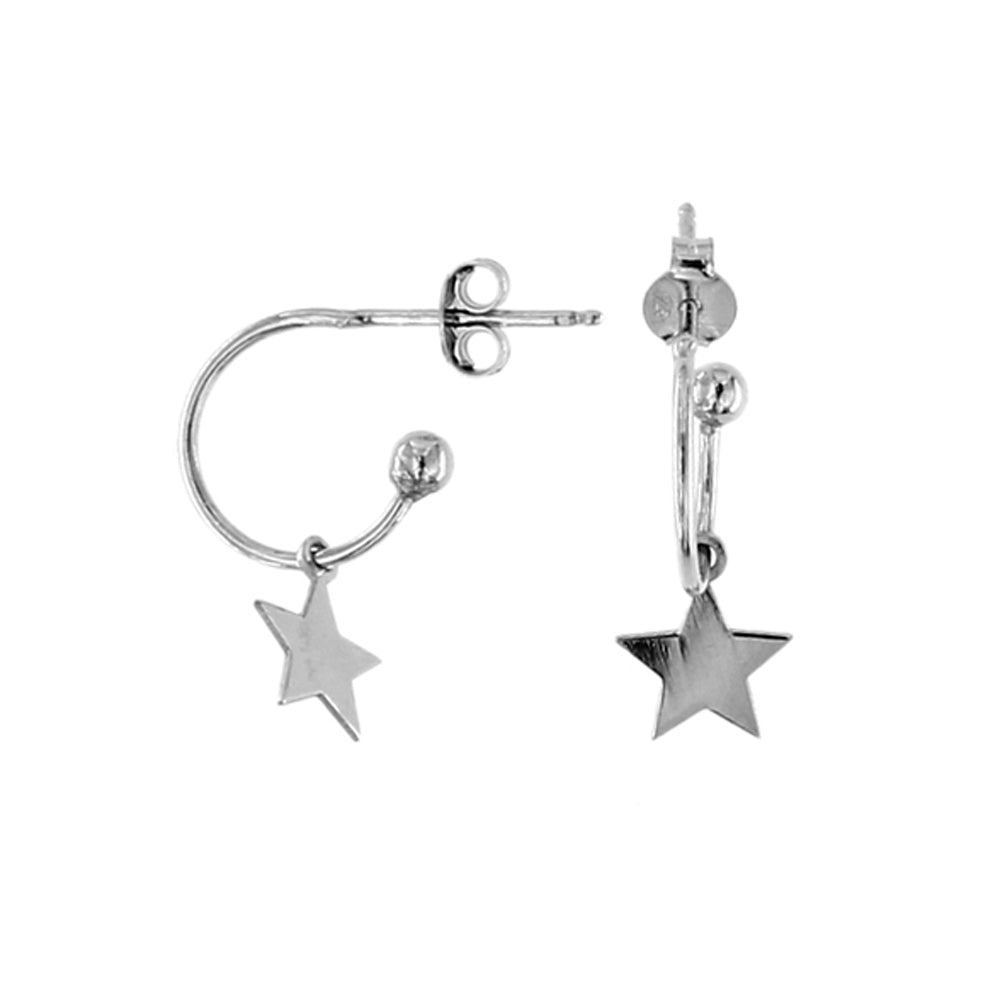 Orecchini A Stellina In Argento 925 Per Lobo – Mini Pendenti Da 5 Mm, Confezione Regalo - 3